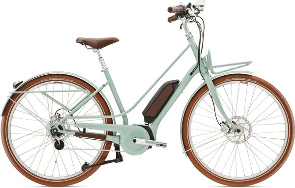 28" E-Bike DIAMANT - Trekking "JUNA Deluxe +" 45 cm, moreagrün